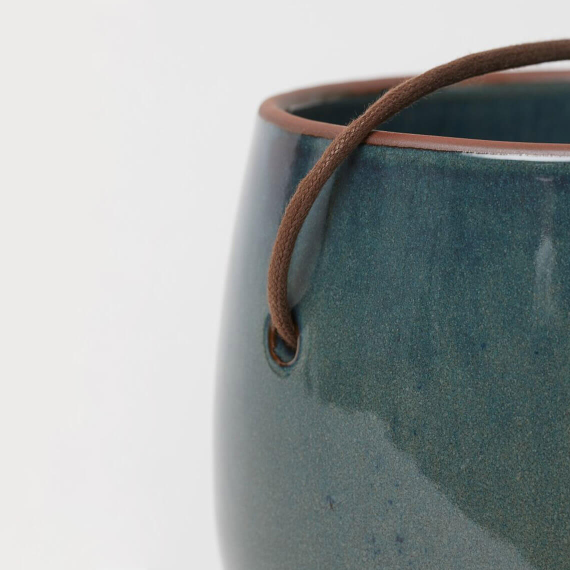 Glazed Ceramic Hanging Pot - immagine 3